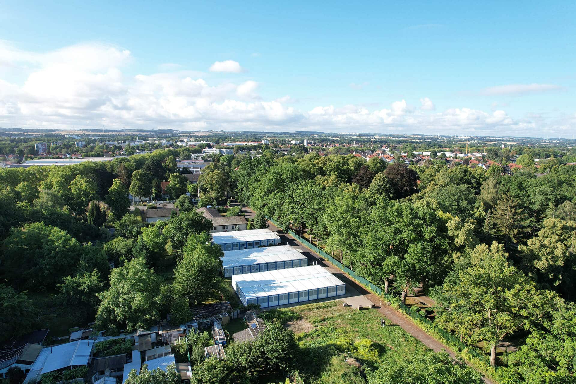 Duschcontainer in Wohneinrichtungen